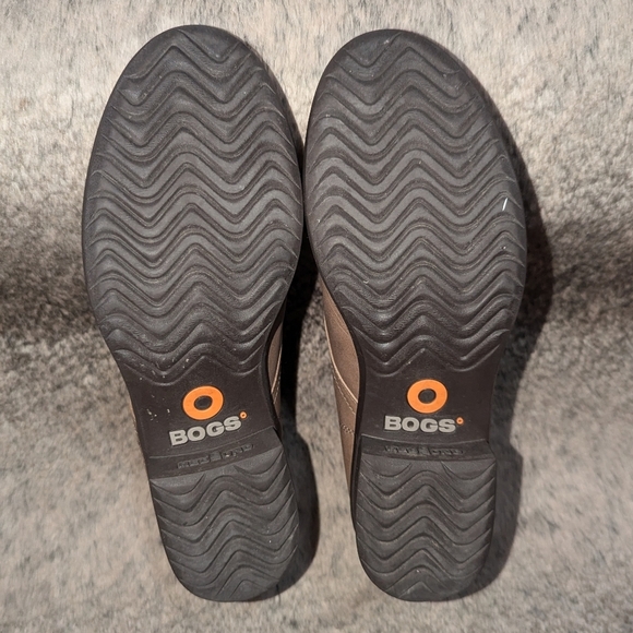 Bogs Kristina Chukka Boot Leather Waterproof Taupe Women's 9.5 - Picture 12 of 13